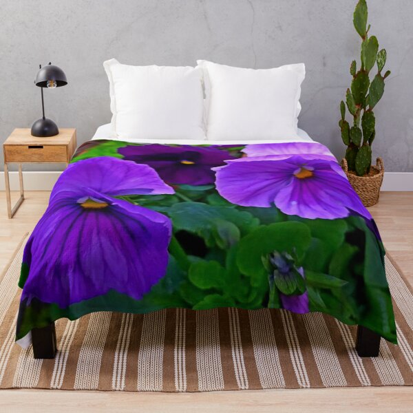 Item preview, Purple pansies photo  By Iritof designed and sold by iritof.