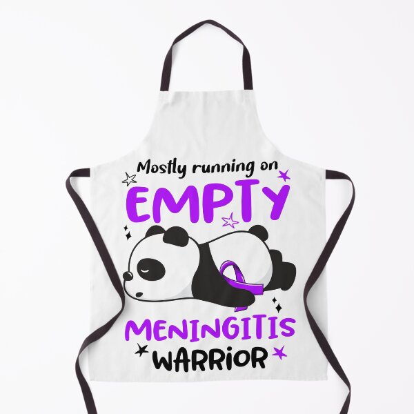 Item preview, Meningitis Awareness - Mostly Running On Empty Meningitis Warrior designed and sold by Hilten.