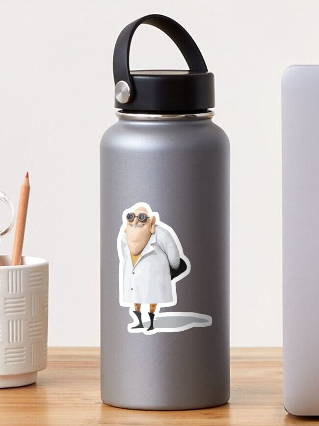 Fart Gun Dr Nefario Sticker - Fart Gun Dr Nefario Despicable Me