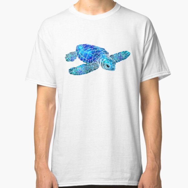 Sea Turtle Watercolor Art Classic T-Shirt