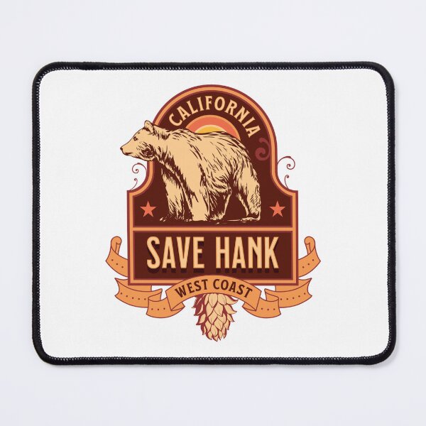 Item preview, Bears California Save Hank designed and sold by CattlettArt.