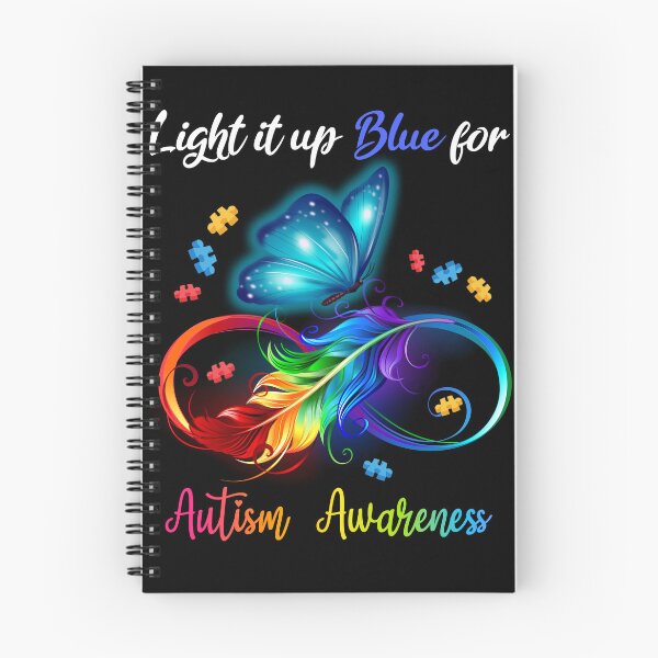 Item preview, Light it up Blue for Autism, Autism Infinity Symbol, Autism Month, Support Autism Gifts designed and sold by StepnitzStore.