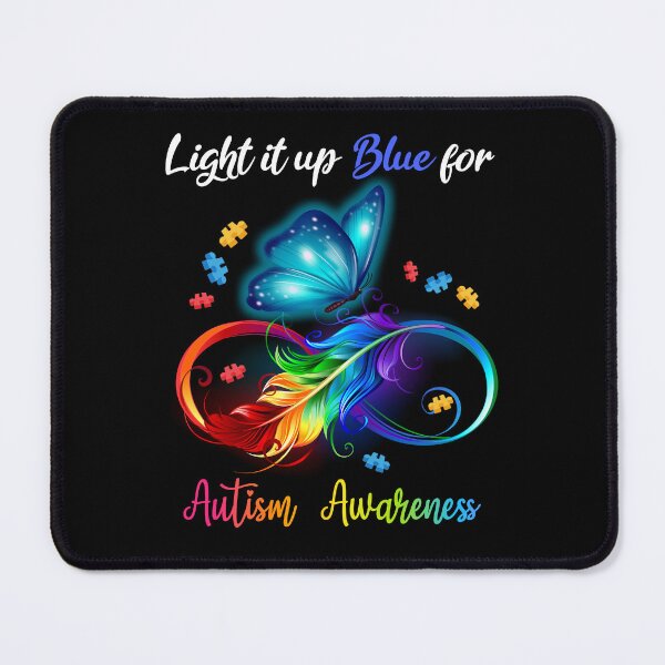 Item preview, Light it up Blue for Autism, Autism Infinity Symbol, Autism Month, Support Autism Gifts designed and sold by StepnitzStore.