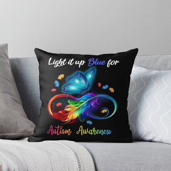 Item preview, Light it up Blue for Autism, Autism Infinity Symbol, Autism Month, Support Autism Gifts designed and sold by StepnitzStore.