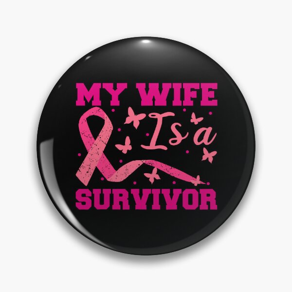 Item preview, I Wear Pink For My Wife Husband Breast Cancer Survivor designed and sold by BoriJanis.