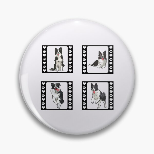 Item preview, Border Collie Cartoon Pics designed and sold by TheAnimalZ00.