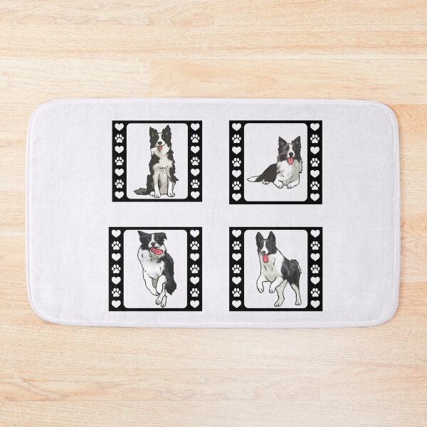 Item preview, Border Collie Cartoon Pics designed and sold by TheAnimalZ00.