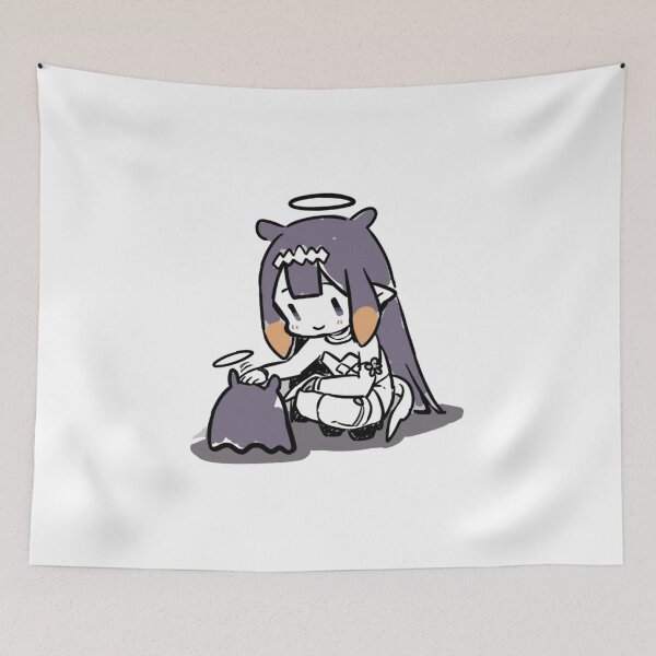 Item preview, ninomae ina'nis , Hololive: Takodachi / Tako,Ninomae Ina Nis Inanis Drooling Chibi designed and sold by BERDOFRENZY.