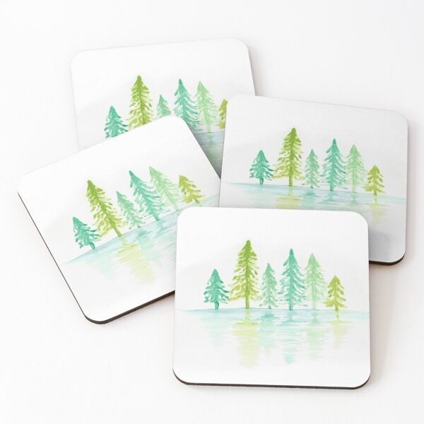 Item preview, Forest on the lake designed and sold by DecEmber-Art.