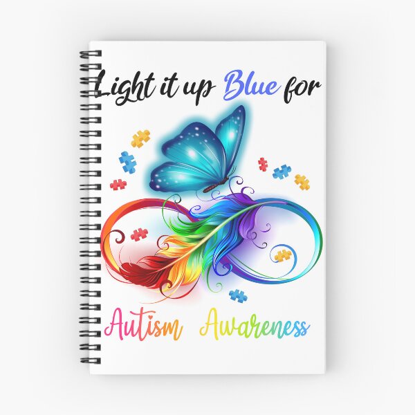 Item preview, Light it up Blue for Autism, Autism Infinity Symbol, Autism Month, Support Autism Gifts designed and sold by StepnitzStore.