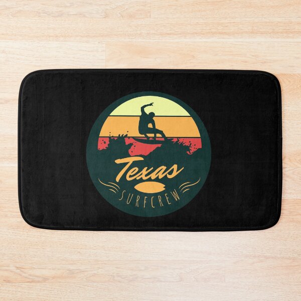 Item preview, Vintage Texas Surf Crew Surfing Texas designed and sold by CattlettArt.