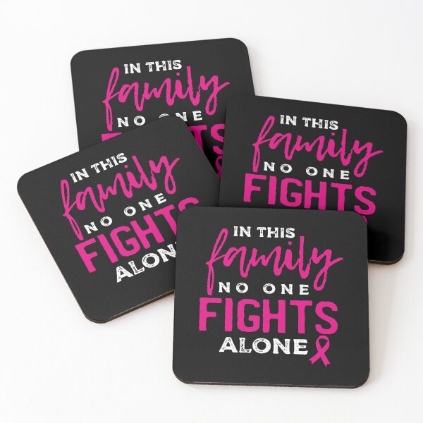 Item preview, In this family no one fights alone breast cancer gift designed and sold by BoriJanis.