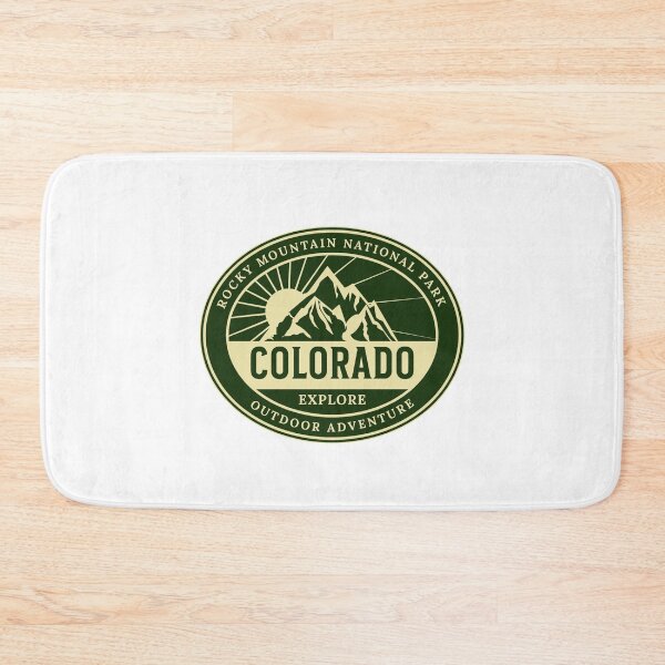 Item preview, Emblem Rocky Mountain National Park Estes Park Colorado designed and sold by CattlettArt.