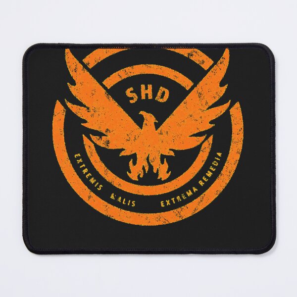 Item preview, The division shd logo distressed orange essential t shirt designed and sold by katiaros133.