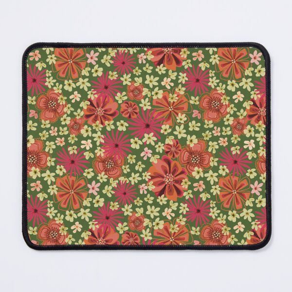 Item preview, Green daisy ditsy designed and sold by SisterlyLove.