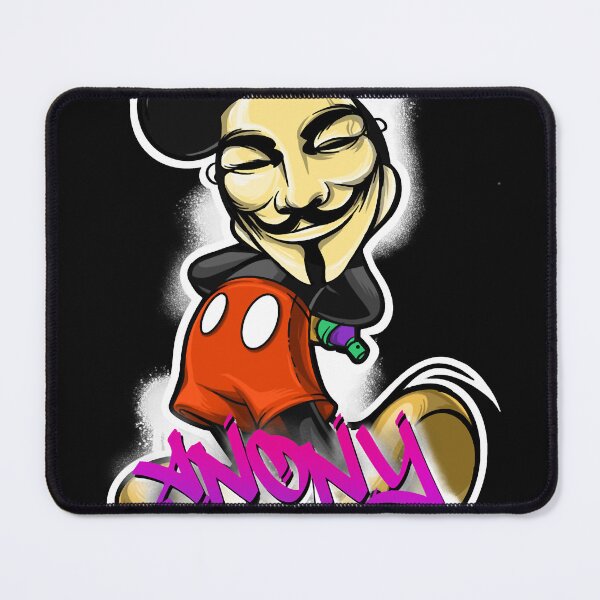 Item preview, Anonymous mouse graffiti artist Classic T-Shirt designed and sold by ANNEHAYES12.