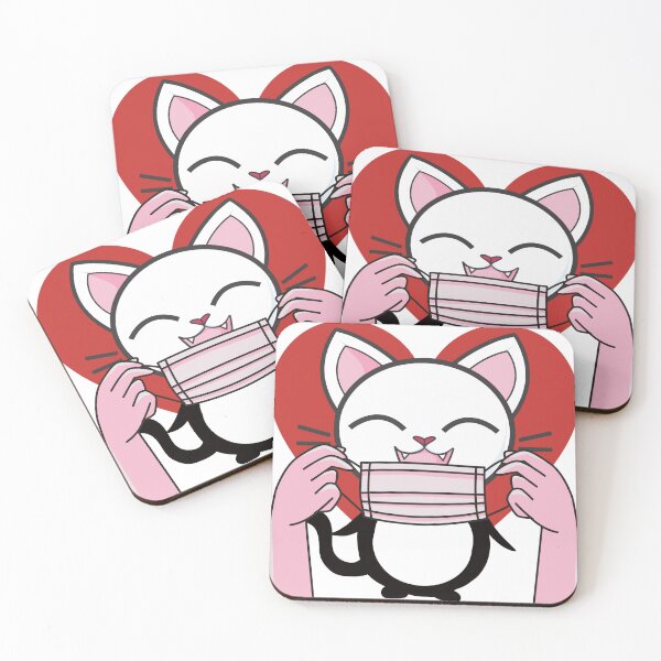 Item preview, Kawaii Kitty Wear your mask designed and sold by MamaNeeaDesigns.