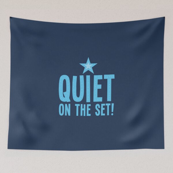 Item preview, QUIET on the set! designed and sold by jazzydevil.