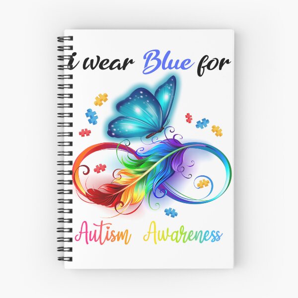 Item preview, I Wear Blue for Autism, Autism Infinity Symbol, Autism Month, Support Autism Gifts designed and sold by StepnitzStore.