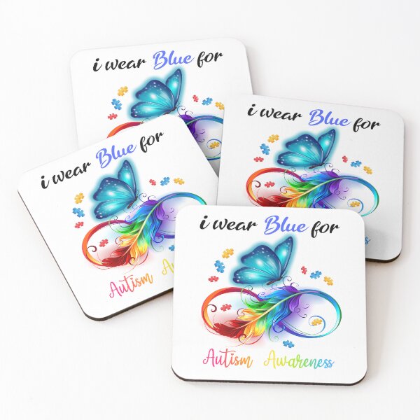 Item preview, I Wear Blue for Autism, Autism Infinity Symbol, Autism Month, Support Autism Gifts designed and sold by StepnitzStore.