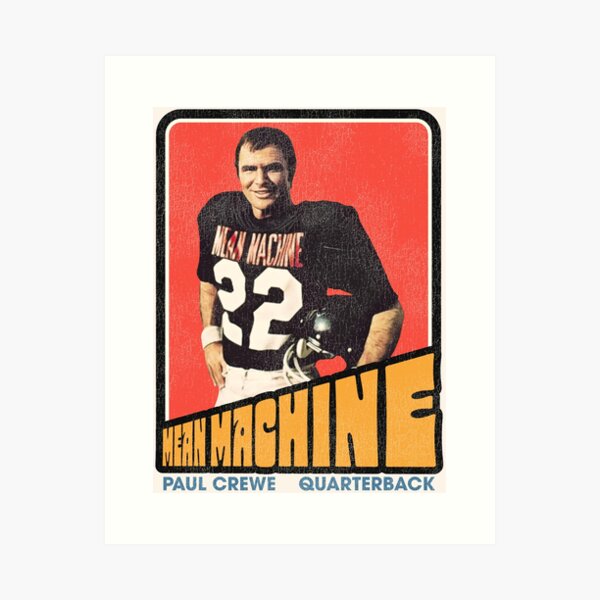 Burt Reynolds 22 Paul Crewe Mean Machine Convicts Football Jersey