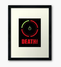 Ring of Death Framed Print