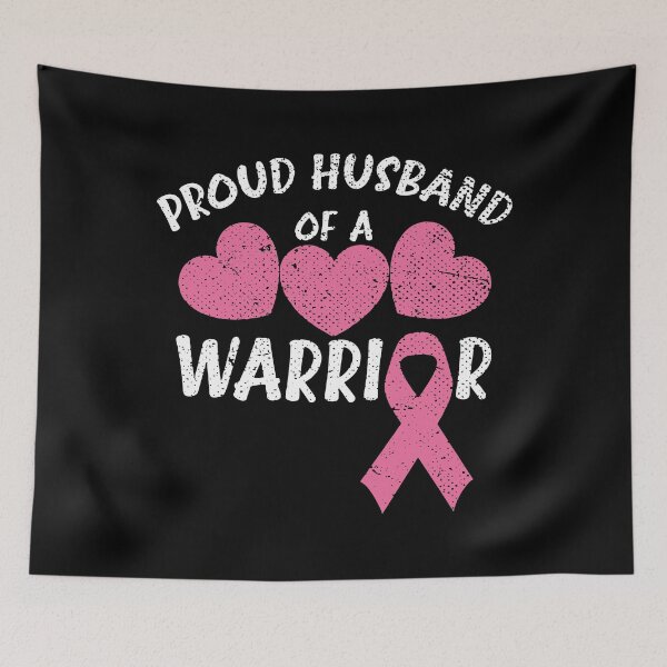 Item preview, Cancer Survivor Husband Pink Ribbon Breast Cancer Awareness designed and sold by BoriJanis.