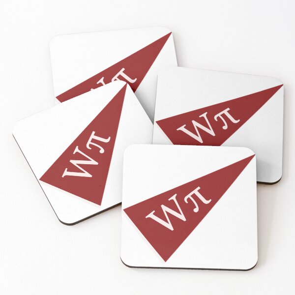 Item preview, Worcester Polytechnic Institute WPI Pennant Pi Symbol  designed and sold by Bookish Blossom.