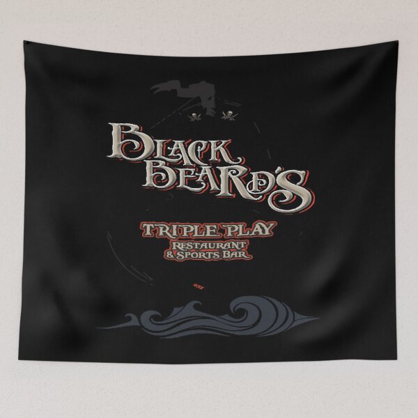 Item preview, Blackbeard's Bar and Grill Our Flag Means Death designed and sold by RyanLaChance.