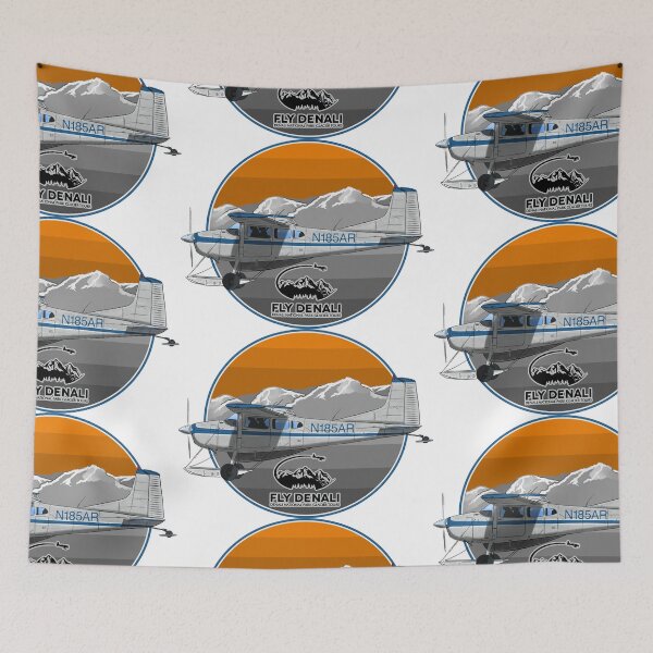 Item preview, Fly Denali Cessna 185 designed and sold by Michael Garber.