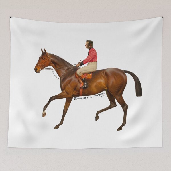 Item preview, Horses are even self-driving! • Elon Musk designed and sold by amuseXpress.