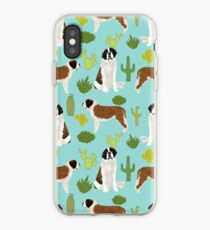 Haustier-Kaktus-südwestlicher einzigartiger Hund des Bernhardiner-Hunderasses Hundekleidung von PetFriendly iPhone-Hülle & Cover