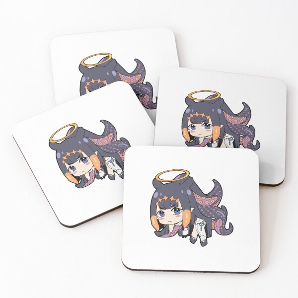 Item preview, ninomae ina'nis , Hololive: Takodachi / Tako,Ninomae Ina Nis Inanis Drooling Chibi designed and sold by BERDOFRENZY.