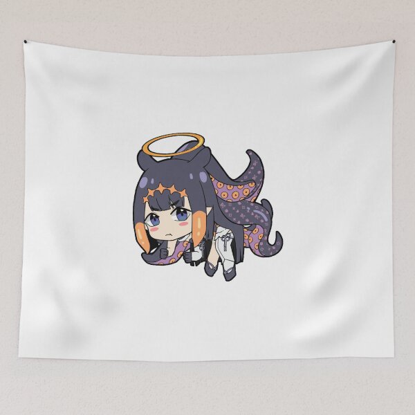 Item preview, ninomae ina'nis , Hololive: Takodachi / Tako,Ninomae Ina Nis Inanis Drooling Chibi designed and sold by BERDOFRENZY.