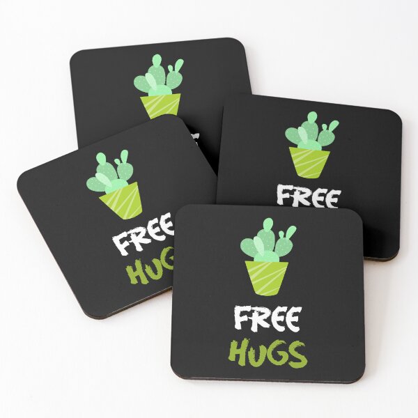 Item preview, Free Hugs Cactus Design   designed and sold by ConnieC1384819.