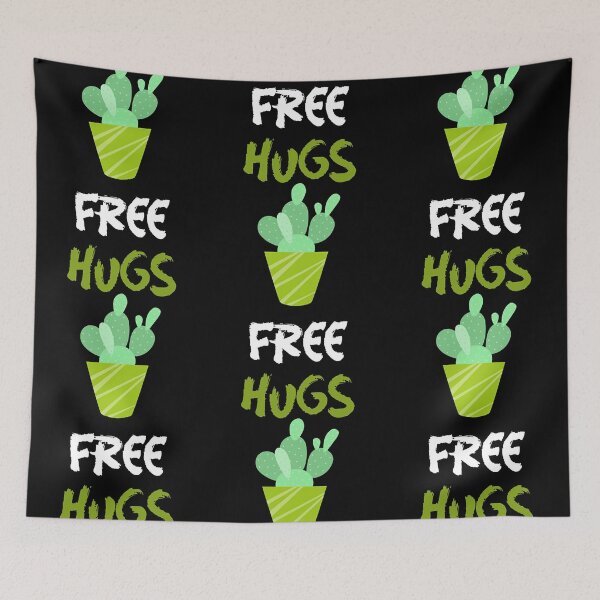 Item preview, Free Hugs Cactus Design   designed and sold by ConnieC1384819.