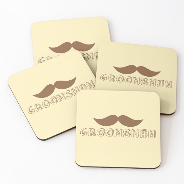 Item preview, MUSTACHE theme wedding: Groomsman designed and sold by jazzydevil.