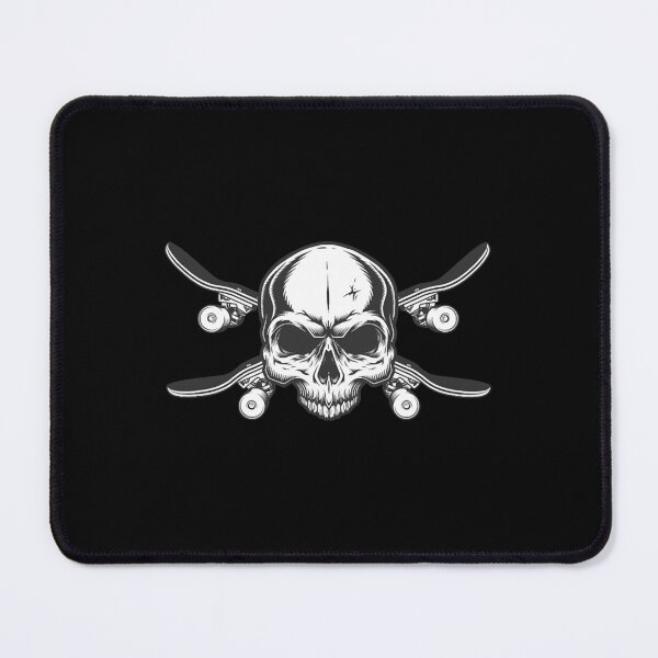 Item preview, Skateboarder skull longboarder skater skulls   designed and sold by ConnieC1384819.