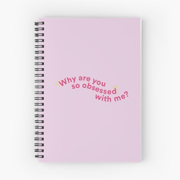 Item preview, Mean Girls Movie Quote - why are you so obsessed with me? designed and sold by helenalorenzo.