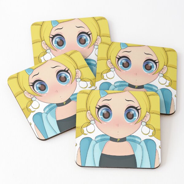 Aperçu de l'œuvre Filles Powderpuff - Bulles créée et vendue par MomoKittyArt.