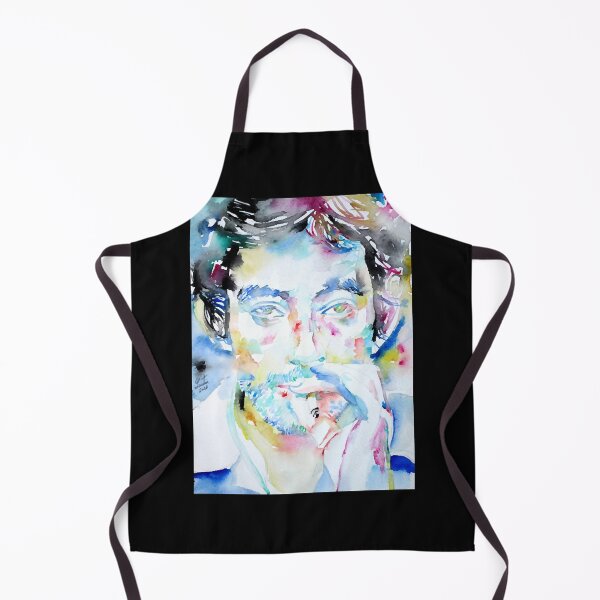 Item preview, SERGE GAINSBOURG watercolor portrait designed and sold by BethRot9678455.