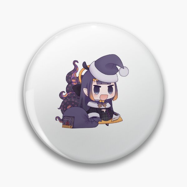 Artikelvorschau, ninomae ina'nis , Hololive: Takodachi / Tako,Ninomae Ina Nis Inanis sabbernder Chibi entworfen und verkauft von BERDOFRENZY.