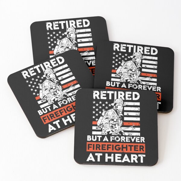 Item preview, Retired But A Forever Firefighter At Heart, Firefighter designed and sold by zackup.