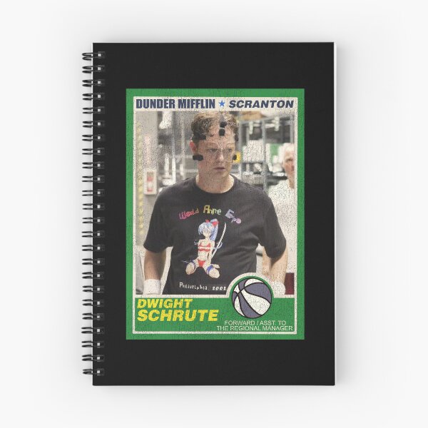 Item preview, Dwight Schrute Basketball Trading Card  designed and sold by ourkid.