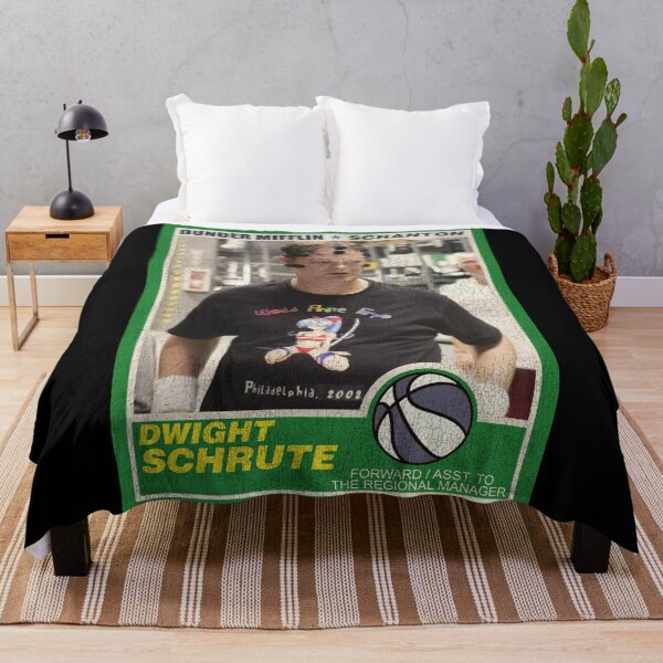 Item preview, Dwight Schrute Basketball Trading Card  designed and sold by ourkid.