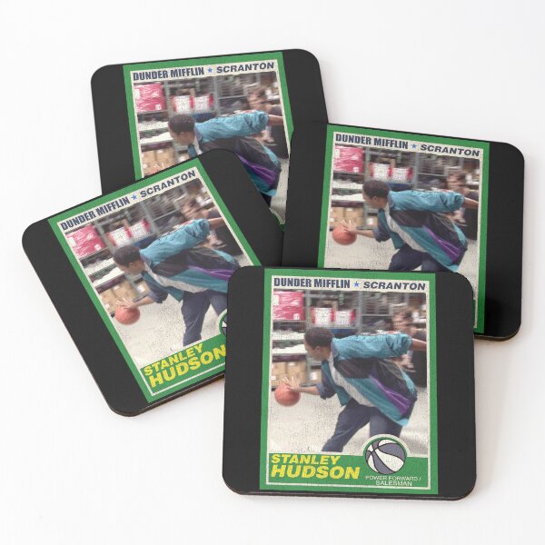 Artikelvorschau, Stanley Hudson Basketball Trading Card entworfen und verkauft von ourkid.