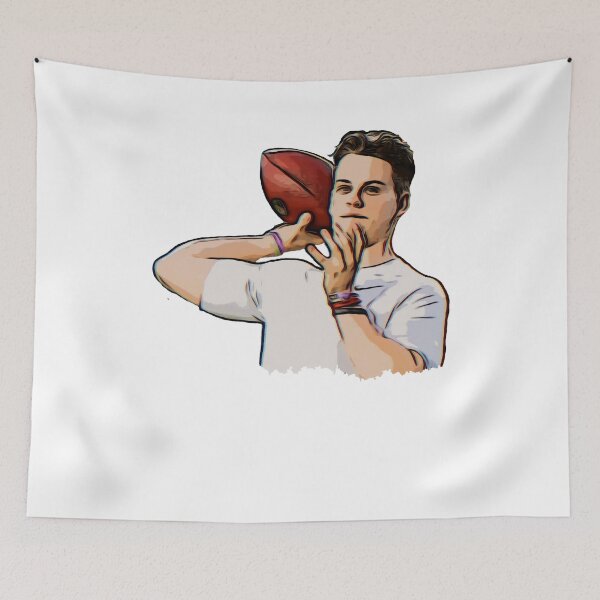 Item preview, Natural Soccer League Overcome Yourself Joe Burrow Painting Artwork Vintage designed and sold by JimenezIllusion.