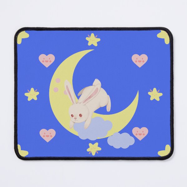 Artikelvorschau, Usagi Kawaii Kaninchen springt über den Mond für Muster entworfen und verkauft von ChiweenieHobbit.