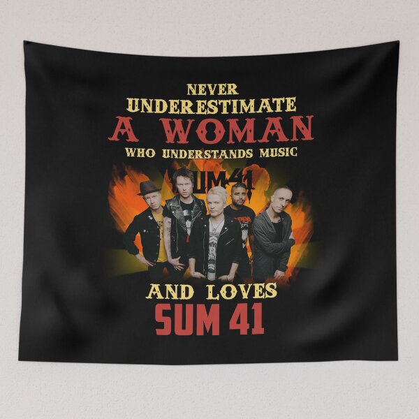 Item preview, Never Underestimate A Woman Who Loves Sum designed and sold by EmilyHayhurst.