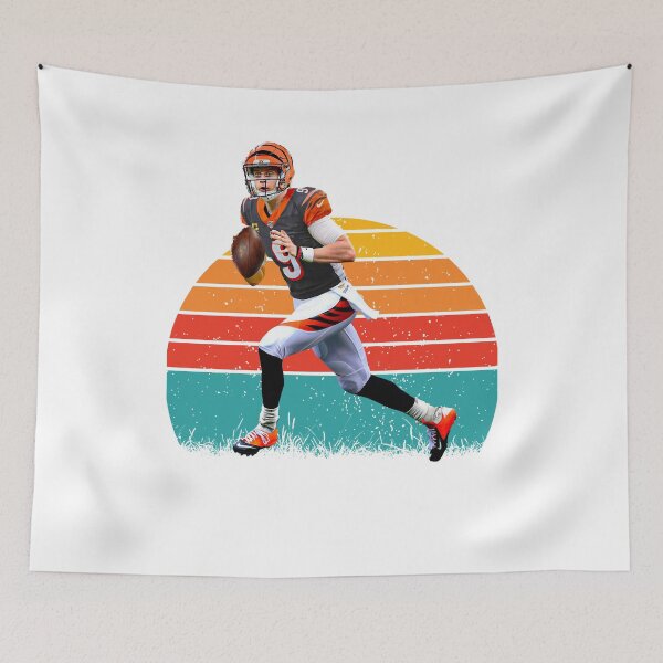 Item preview, Natural Soccer League Overcome Yourself Joe Burrow Retro Graphic For Fans designed and sold by JimenezIllusion.